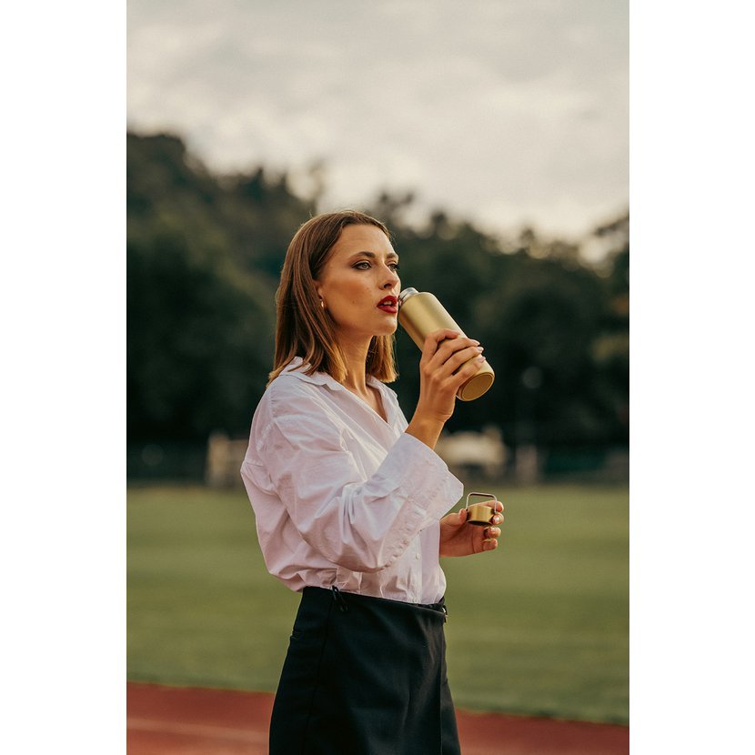 Nerezová termoska EQUA TIMELESS Golden, 600 ml